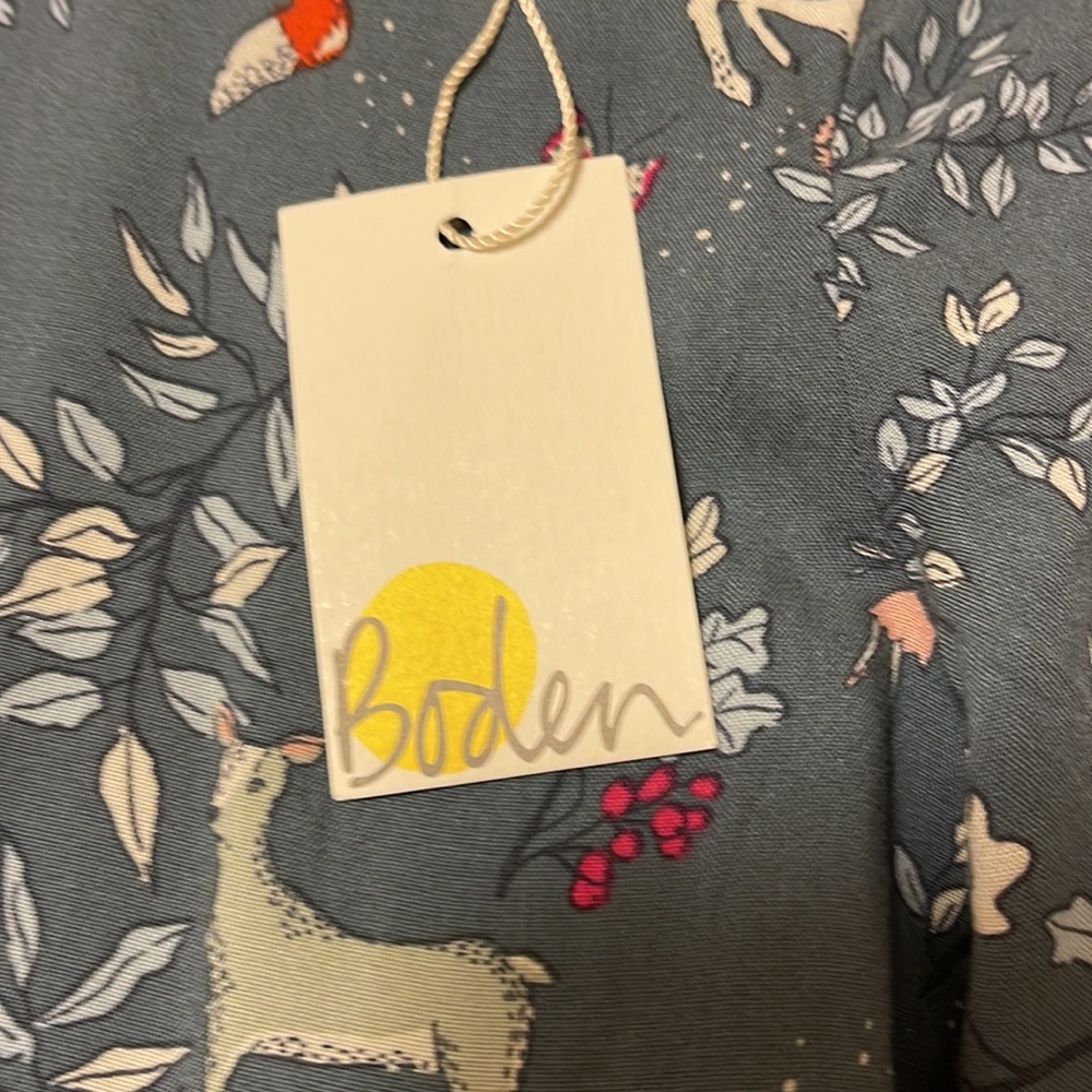 Mini Boden forest friends dress sz 5/6 nwt - Picture 4 of 4